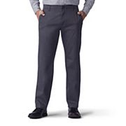 Performance Khaki Flat-Front Comfort Straight-Fit Lee® Extreme Pants Men\'s Series