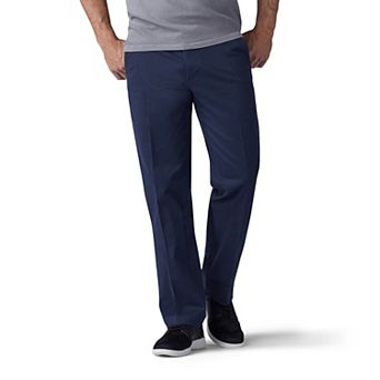 Men's Lee® Extreme Motion Straight Fit Flat Front Pants