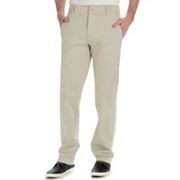 Men's Lee® Performance Series Extreme Comfort Khaki Straight-Fit Flat-Front  Pants