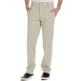 Men's Lee® Extreme Motion Straight Fit Flat Front Pants