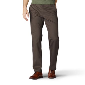 Men's Lee® Extreme Motion Straight Fit Flat Front Pants