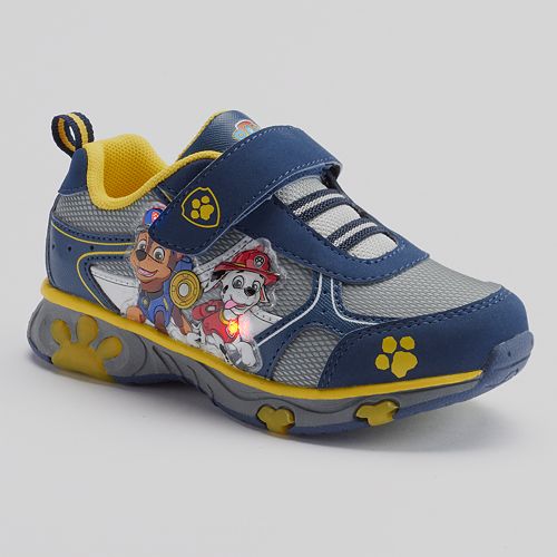 Paw Patrol Marshall &amp; Chase Toddler Boys� LightUp Sneakers