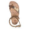muk luk thong sandals