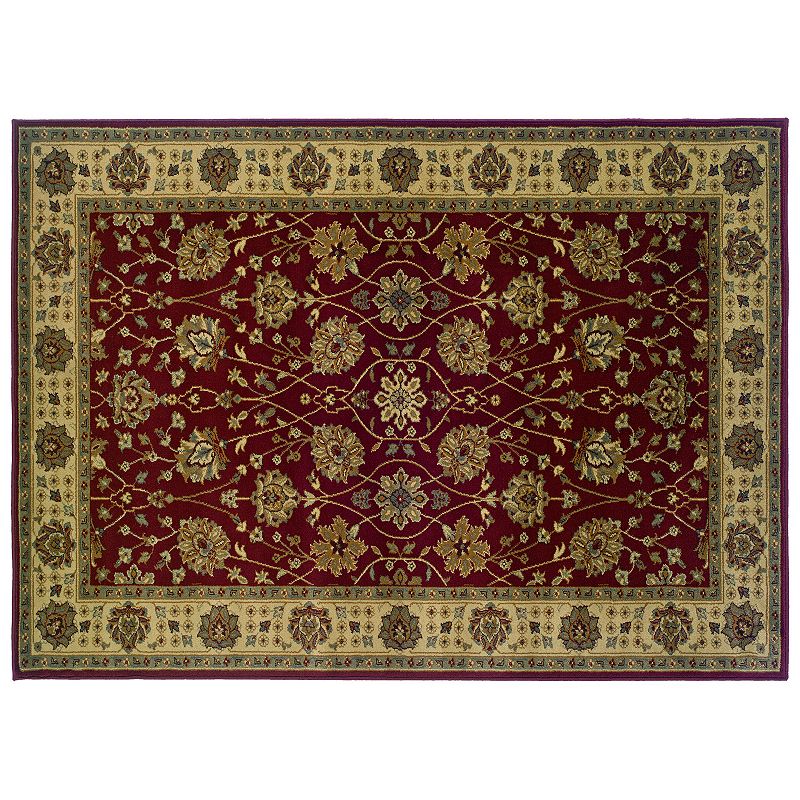 StyleHaven Talbot Woven Vine Rug, Red, 8X11 Ft