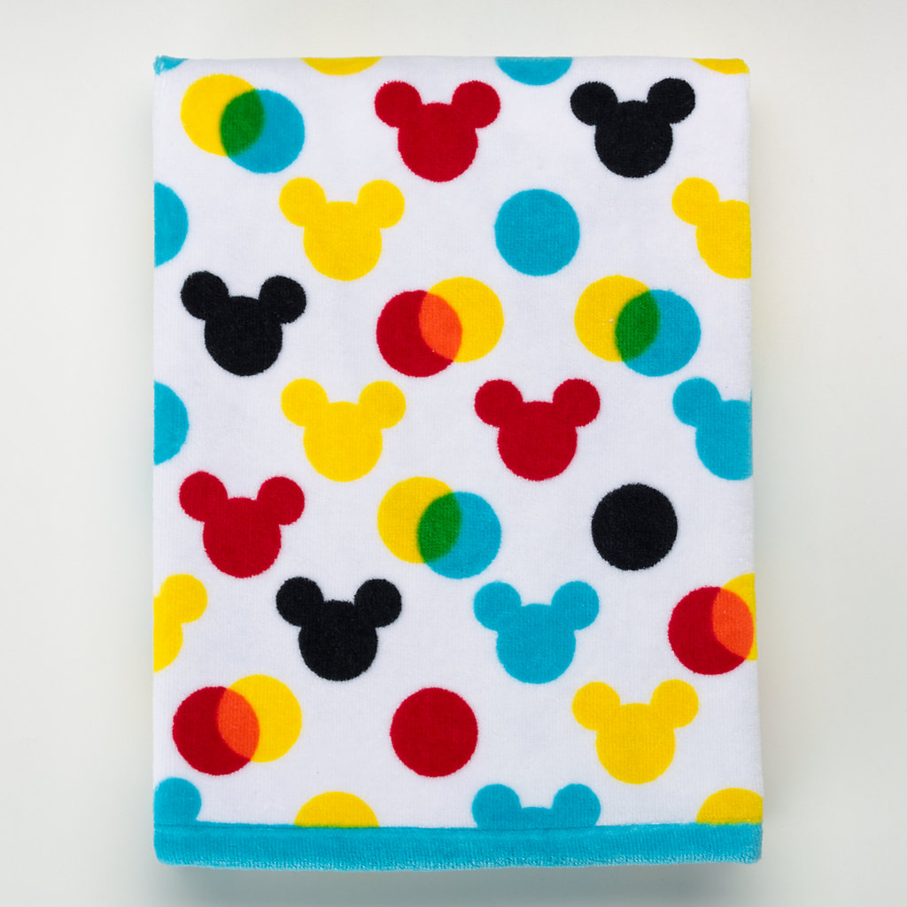 Mickey Mouse Dots Beach Bath Towel 
