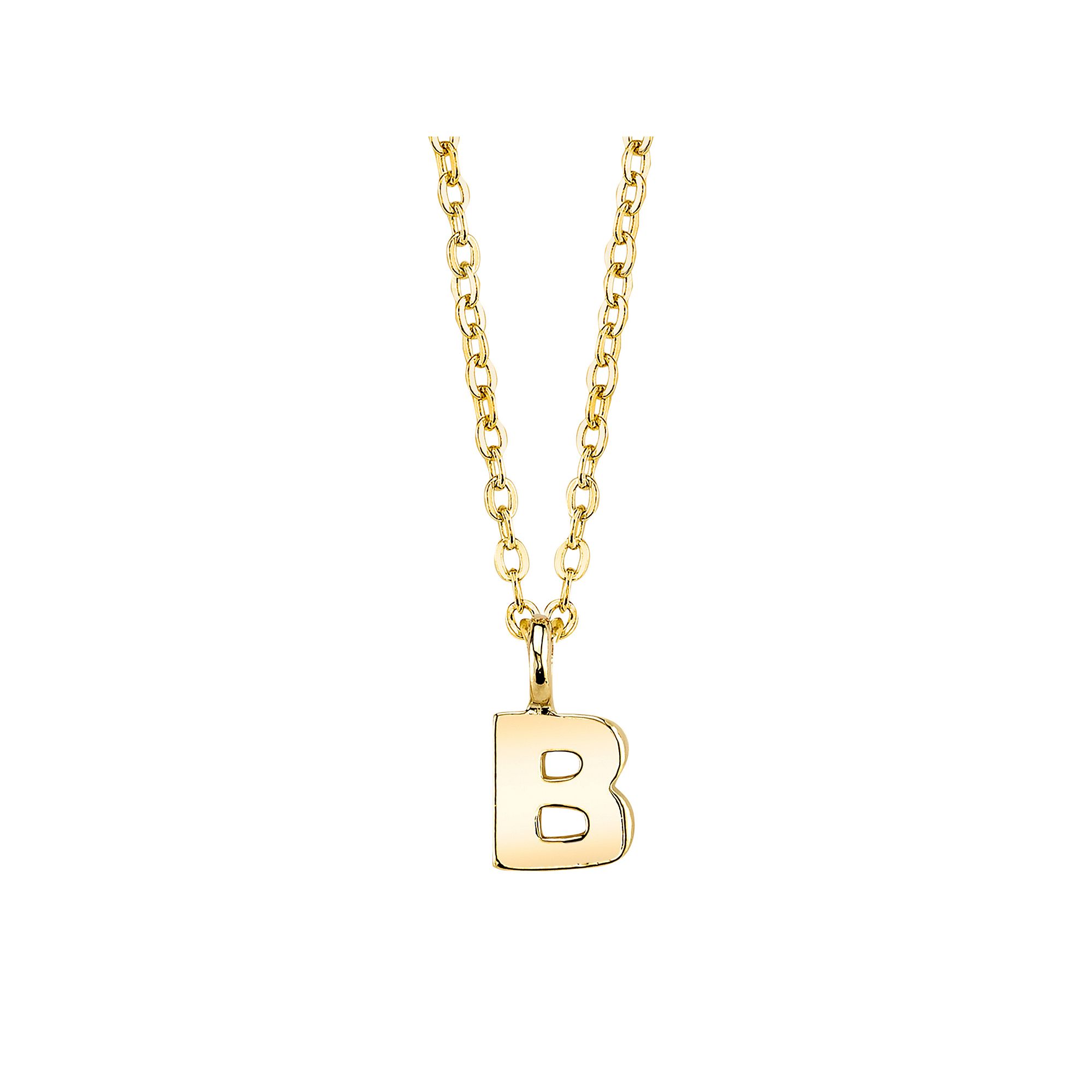 1928 Initial Pendant Necklace, Womens, Size: 20, B