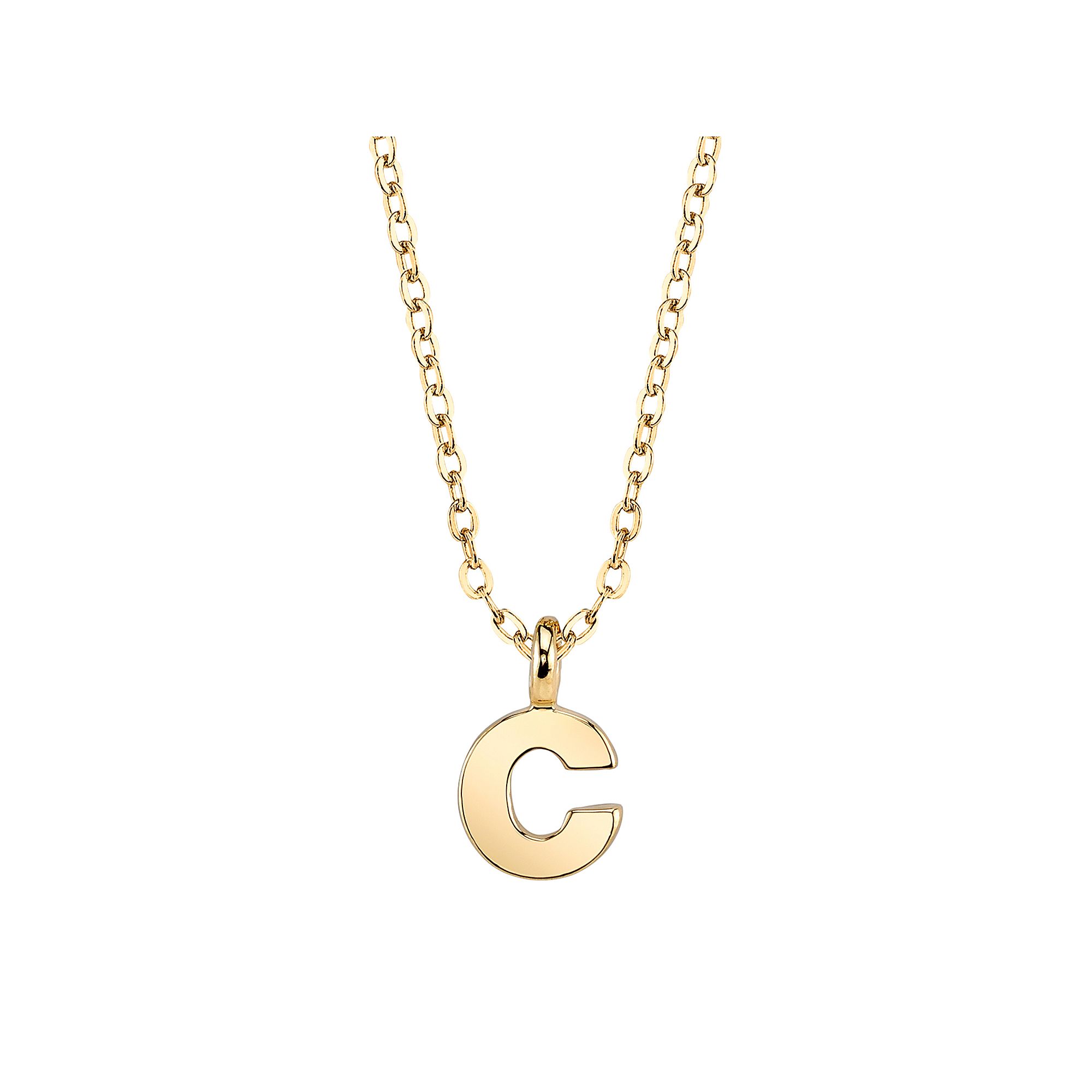 1928 Initial Pendant Necklace, Womens, Size: 20