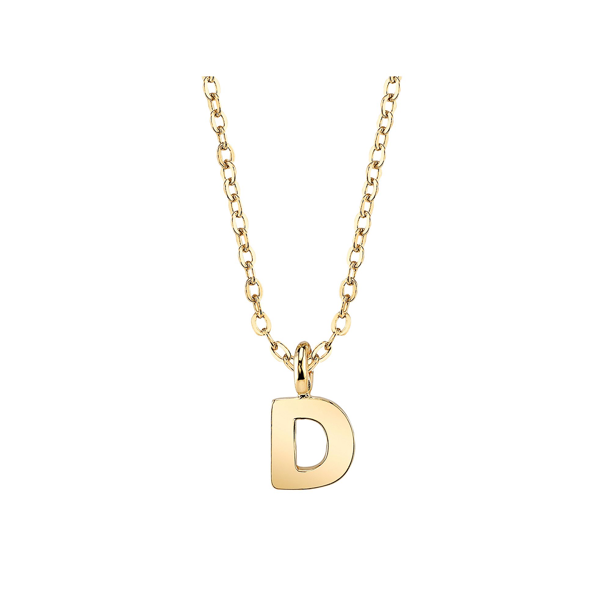 1928 Initial Pendant Necklace, Womens, Size: 20