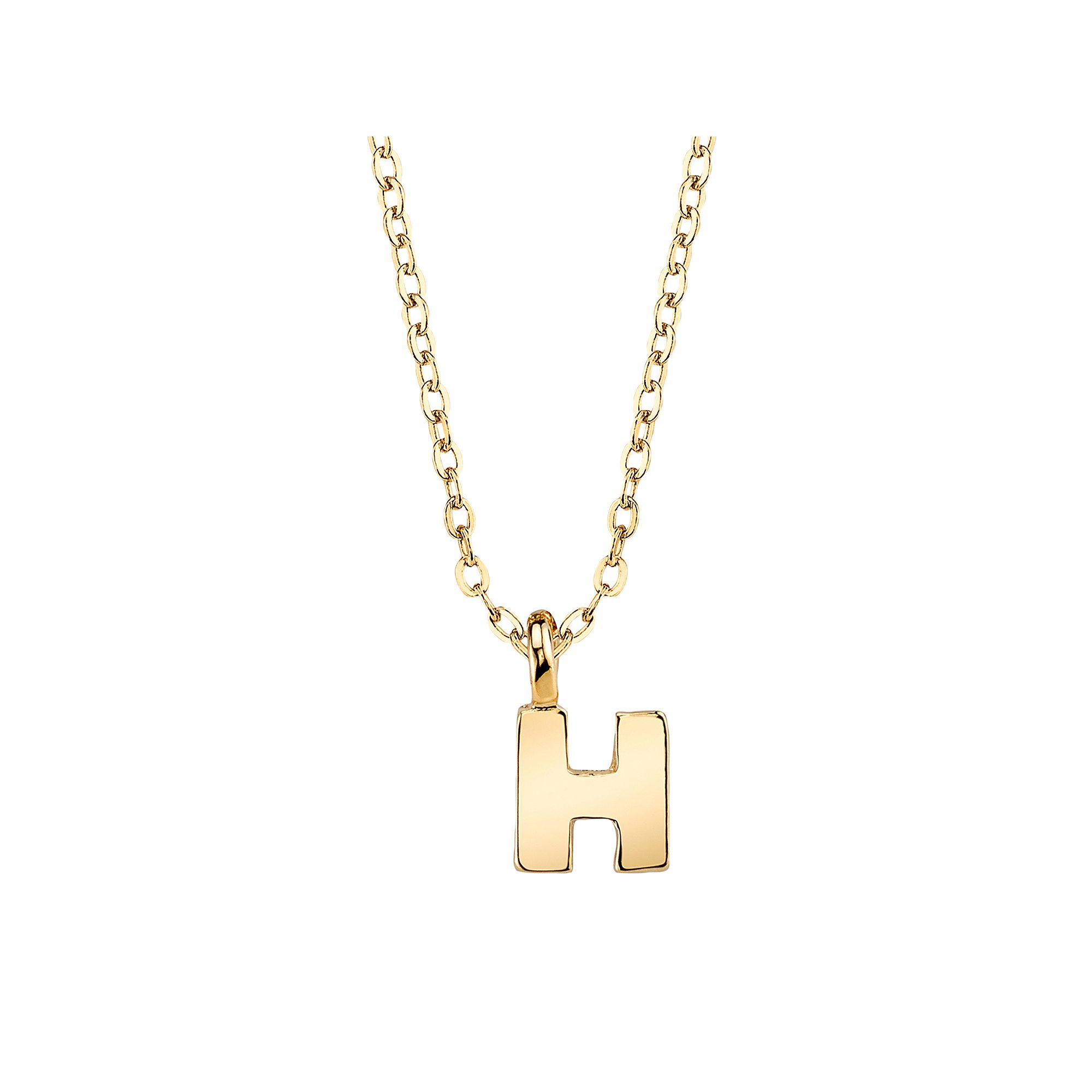 1928 Initial Pendant Necklace, Womens, Size: 20, H