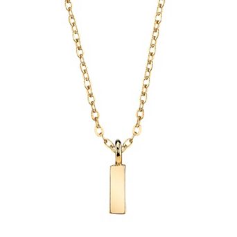 1928 Initial Pendant Necklace