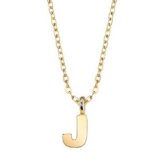 1928 Initial Pendant Necklace