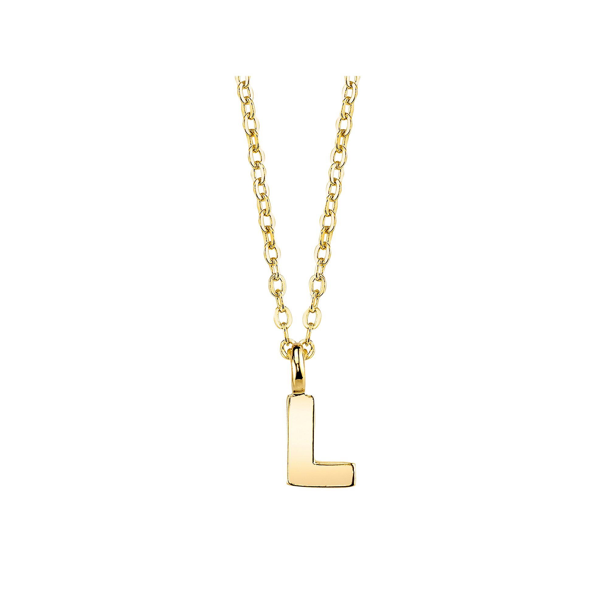 1928 Initial Pendant Necklace, Womens, Size: 20