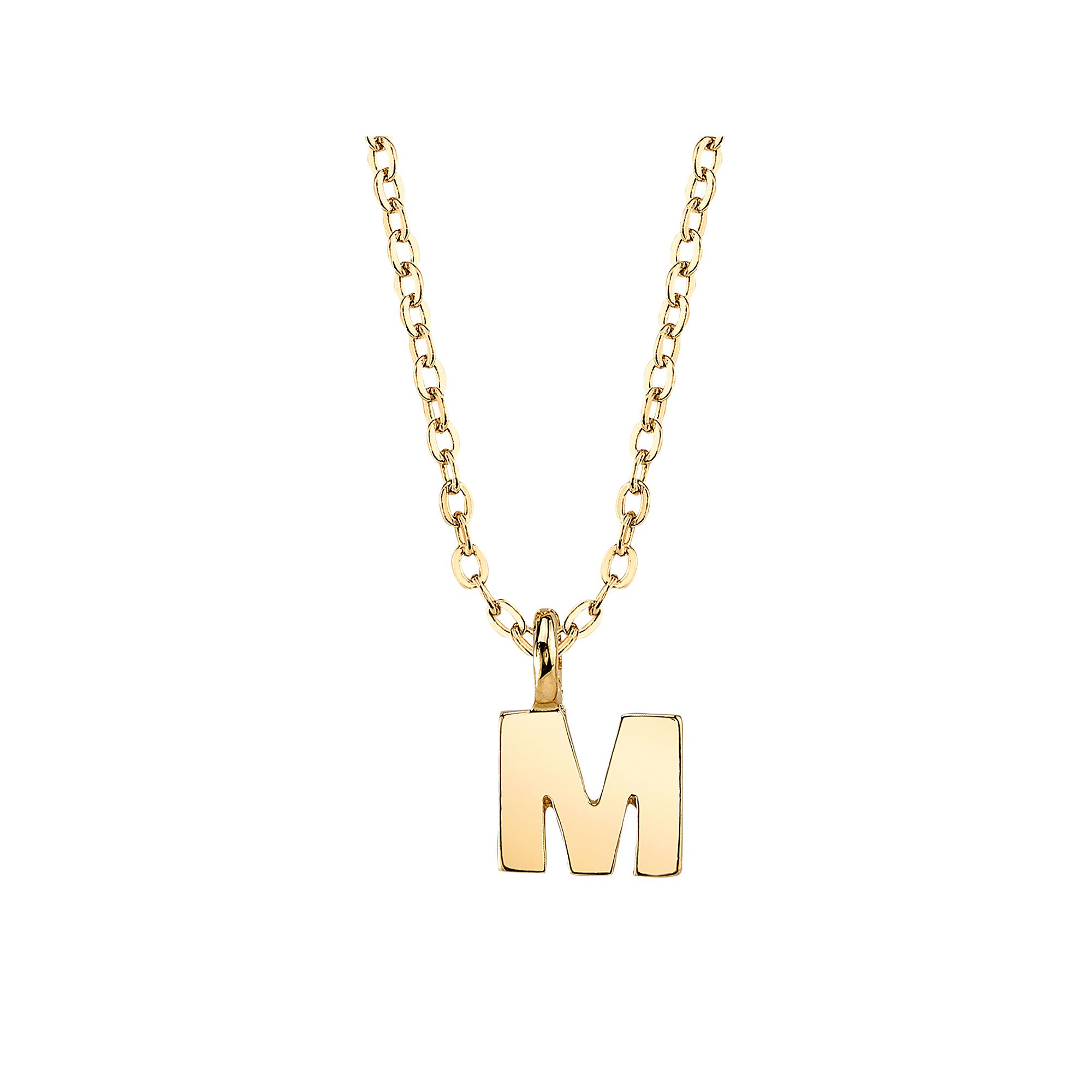 1928 Initial Pendant Necklace, Womens, Size: 20
