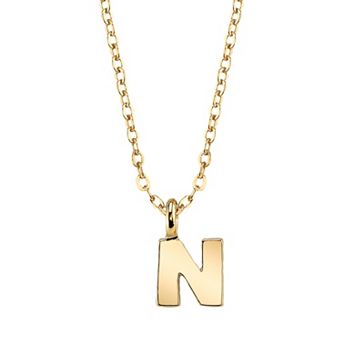 1928 Initial Pendant Necklace