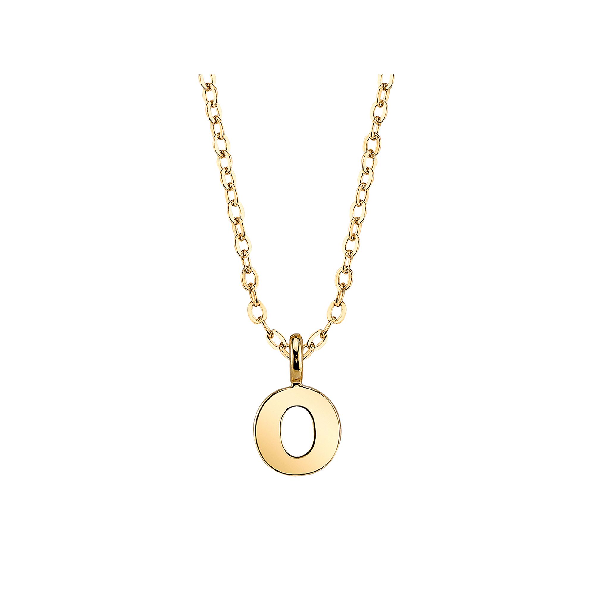 1928 Initial Pendant Necklace, Womens, Size: 20