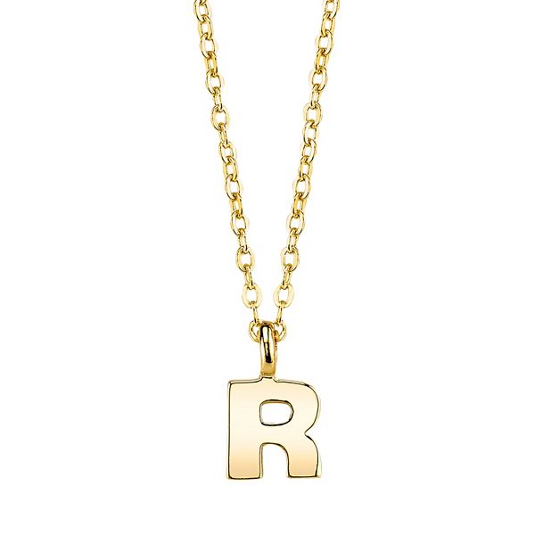 1928 Initial Pendant Necklace