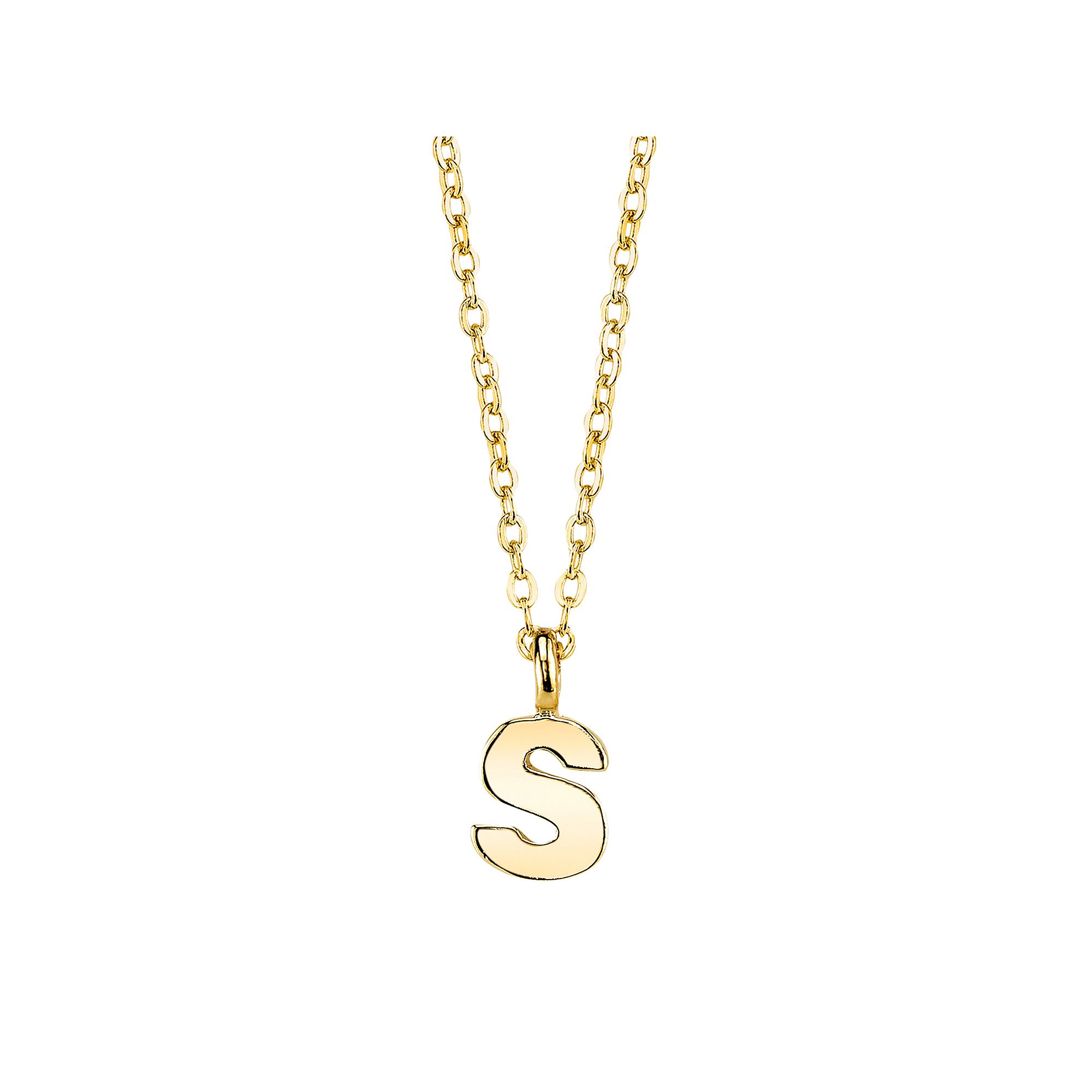 1928 Initial Pendant Necklace, Womens, Size: 20