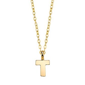 1928 Initial Pendant Necklace