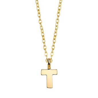 1928 Initial Pendant Necklace