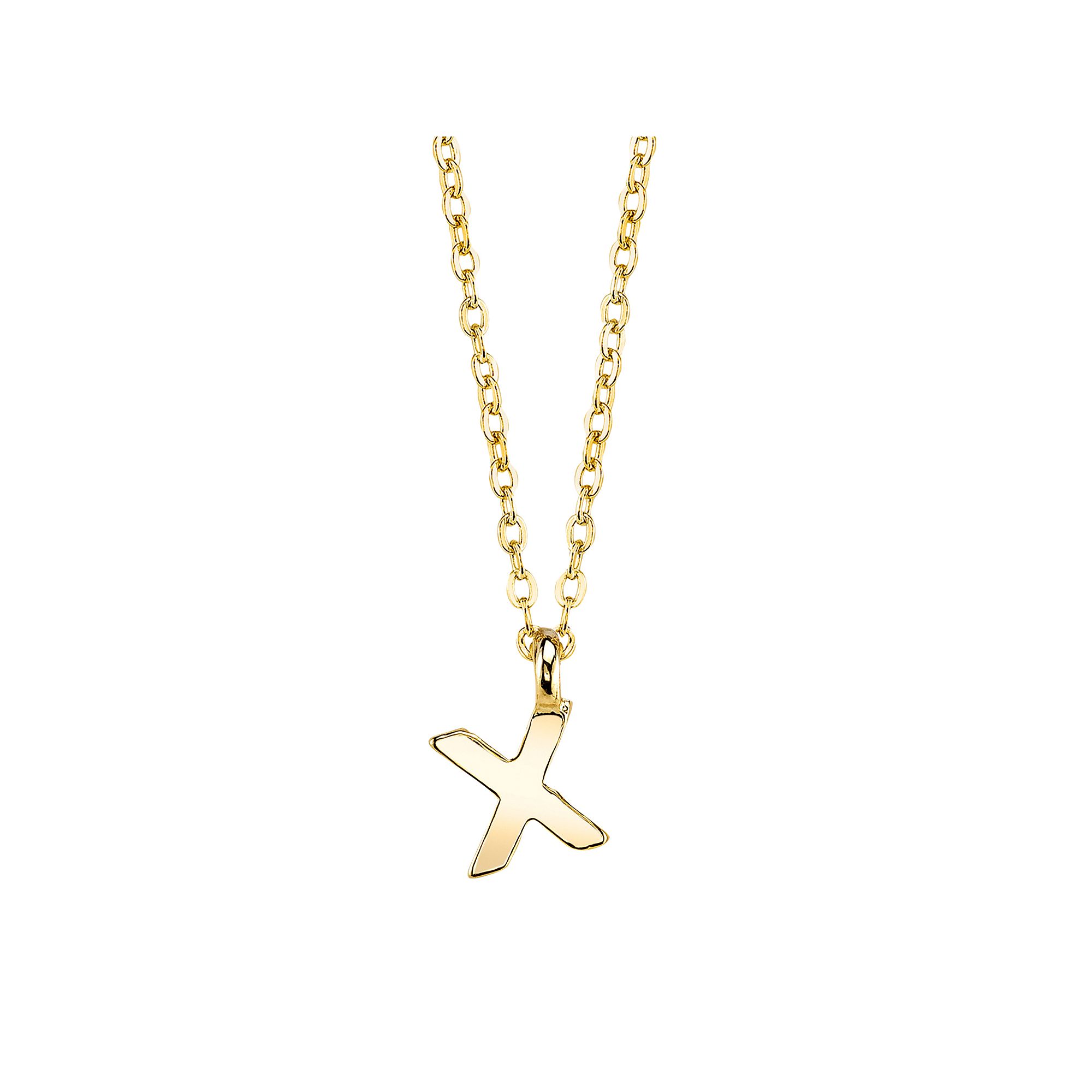 1928 Initial Pendant Necklace, Womens, Size: 20, X