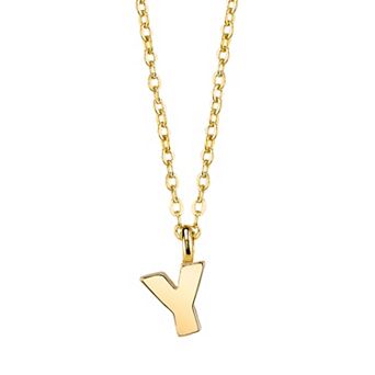 1928 Initial Pendant Necklace