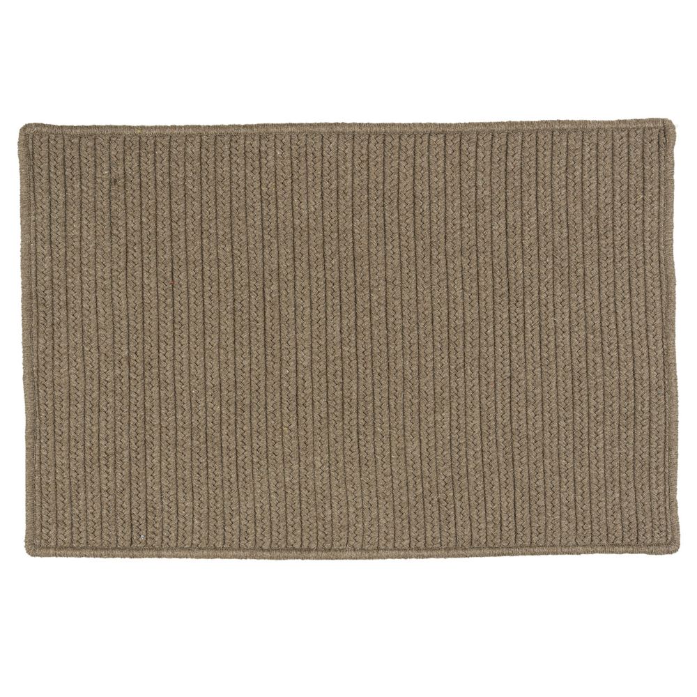 Solid Sunbrella® Braided Outdoor Rug Collection | RH