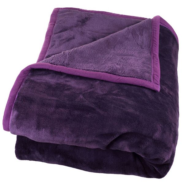 【新品未使用】MINK BLANKET ダブルサイズ 180×230cm Portsmouth Home Solid Plush Faux-Mink Blanket - Twin