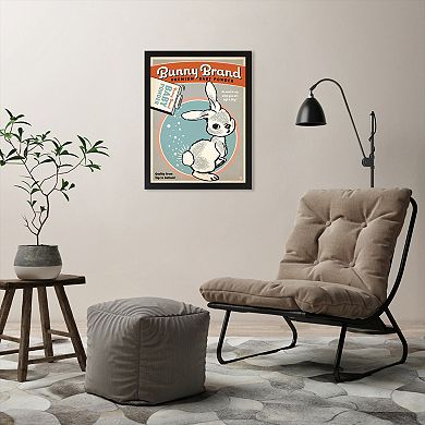 Americanflat "Bunny Brand" Framed Wall Art