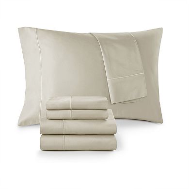 Madison Park 600-Thread Count Pima Cotton Sheets