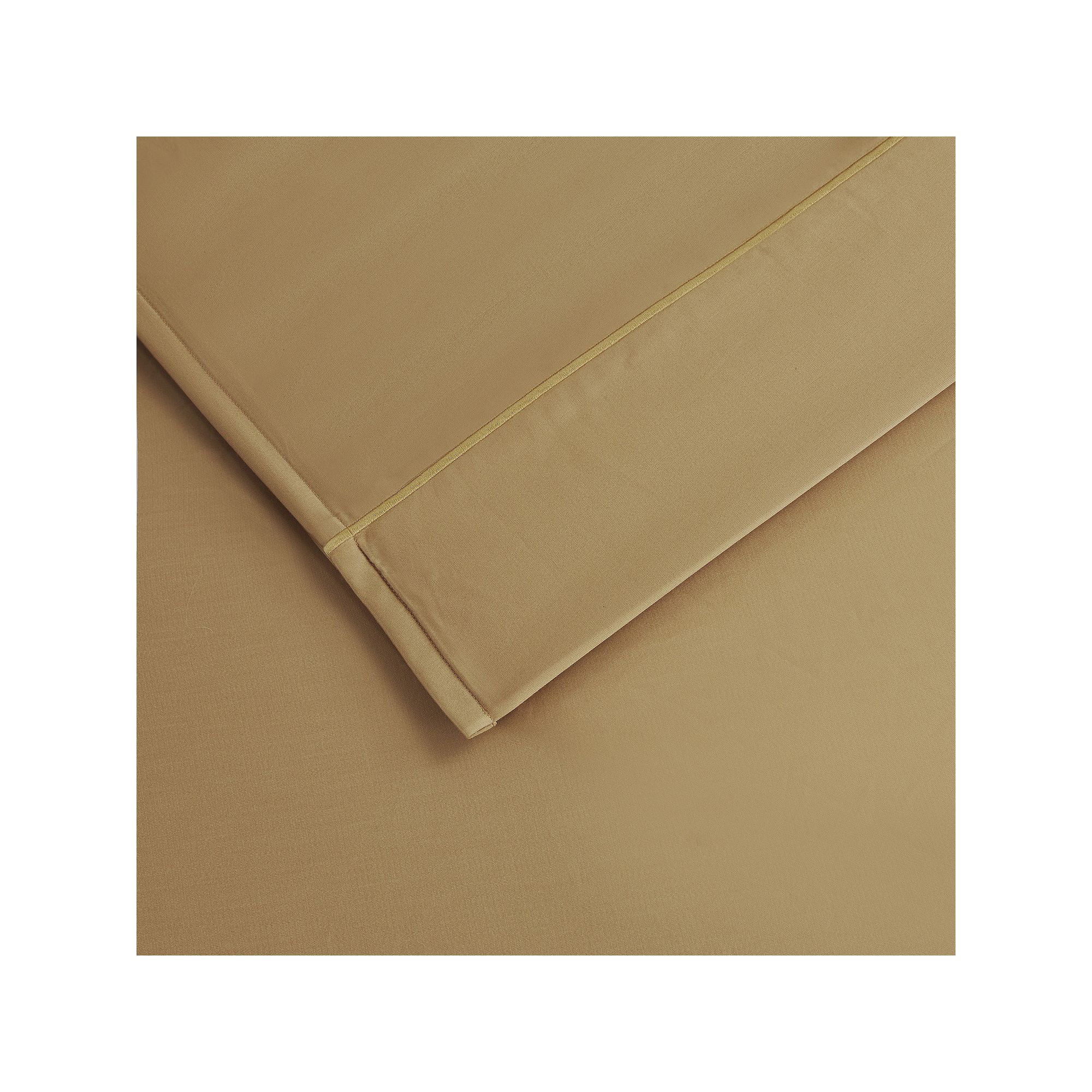Madison Park 600-Thread Count Pima Cotton Sheet Set, Gold