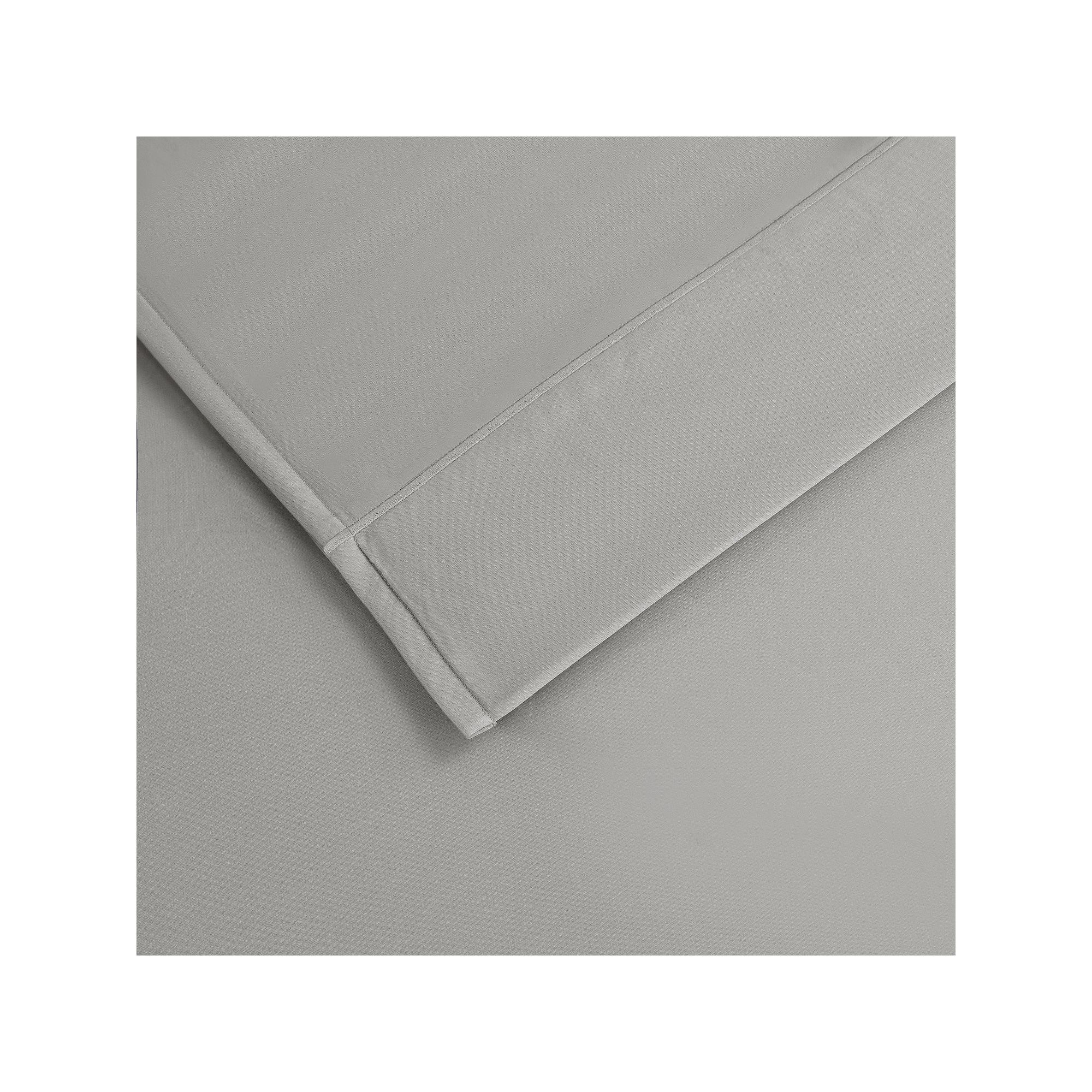 Madison Park 600-Thread Count Pima Cotton Sheet Set, Light Gray