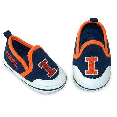 Baby Illinois Fighting Illini Crib Shoes