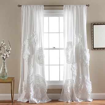 Lush Decor 1-Panel Serena Window Curtain