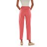 straight leg yoga capris