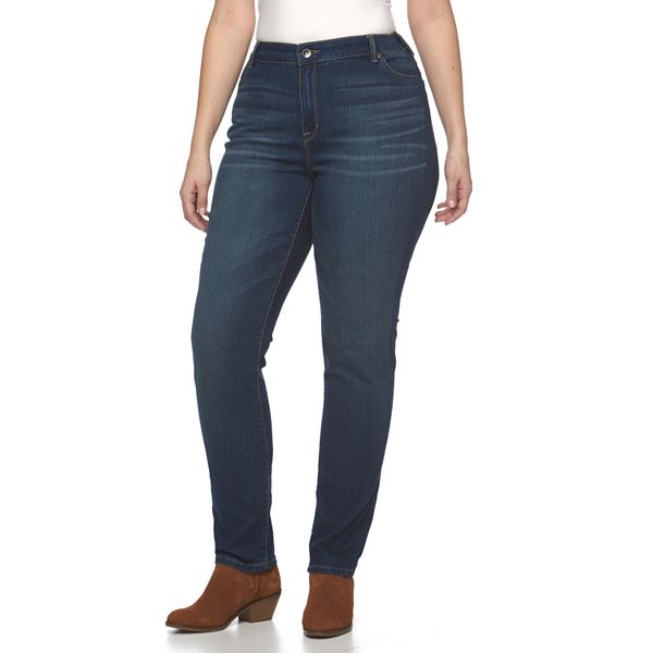 Plus Size Sonoma Goods For Life® Straight-Leg Jeans