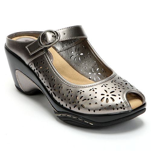 sole (sense)ability PeepToe Clogs Women