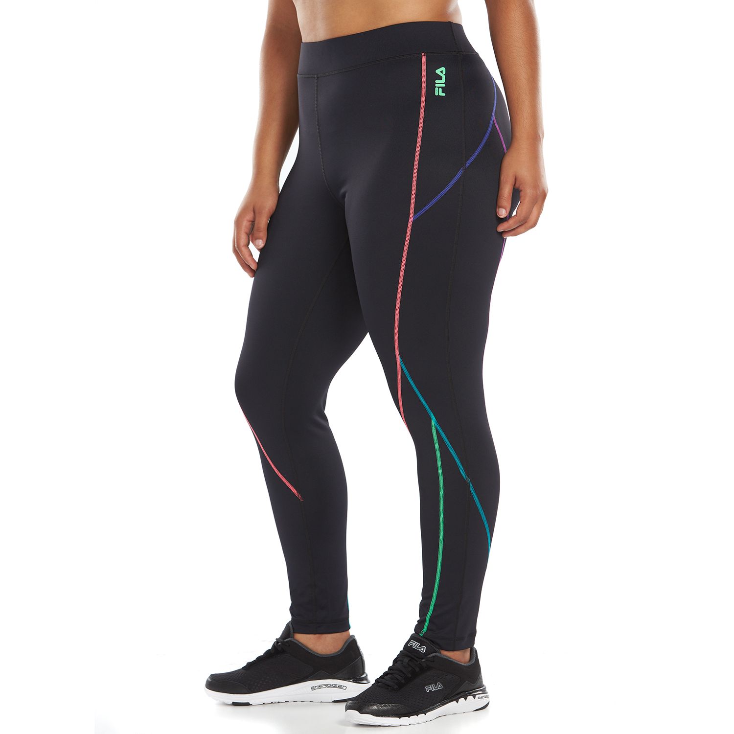 plus size fila tights