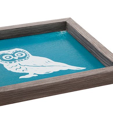 Intelligent Design 3-piece ''Wise As An Owl'' Wall Art Set