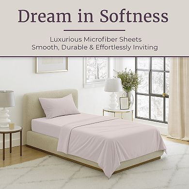 Portsmouth Home Solid Microfiber Sheets