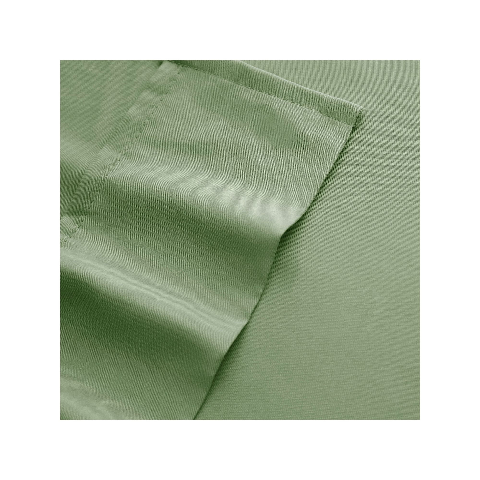 Portsmouth Home Solid Microfiber Sheets, Green