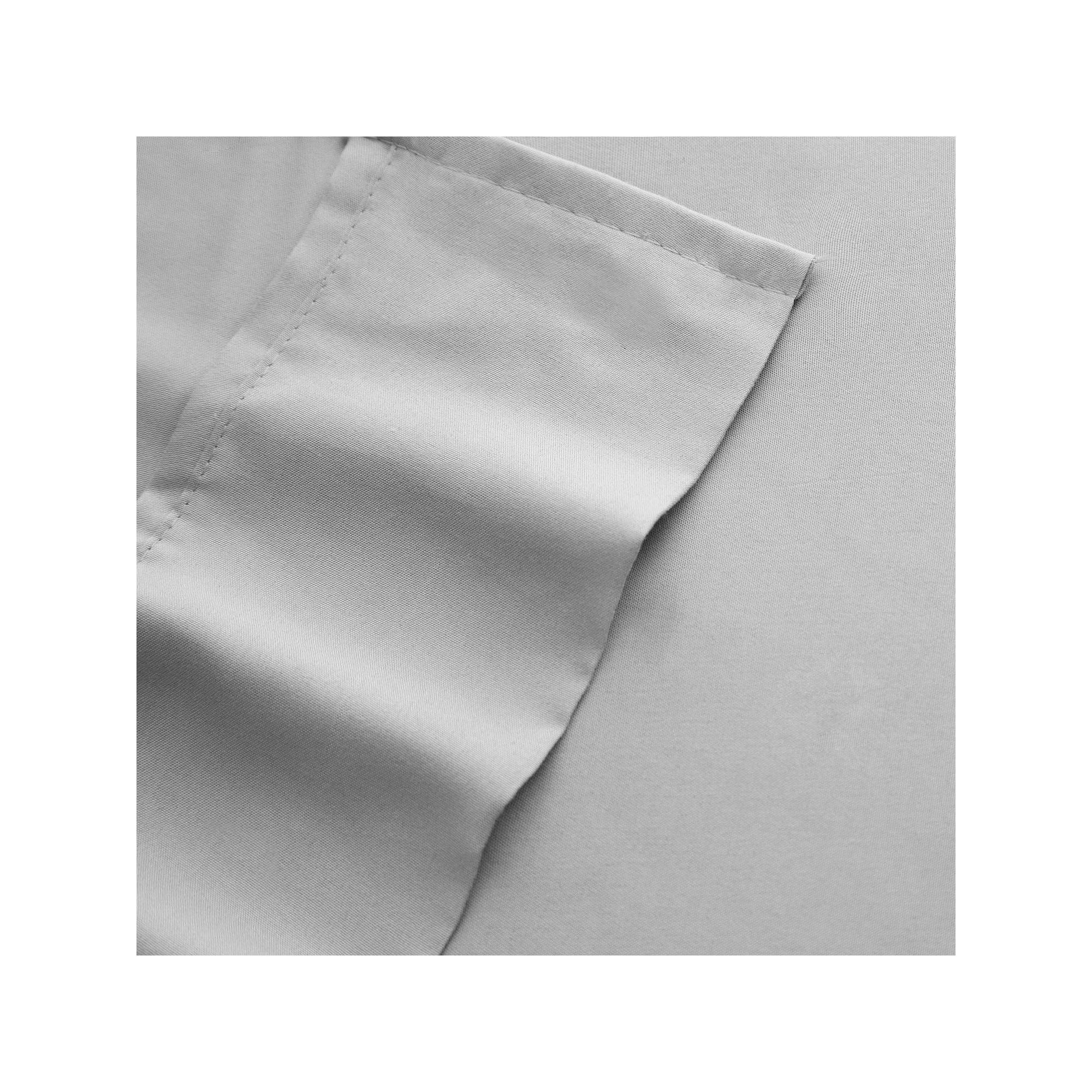 Portsmouth Home Solid Microfiber Sheets, Silver