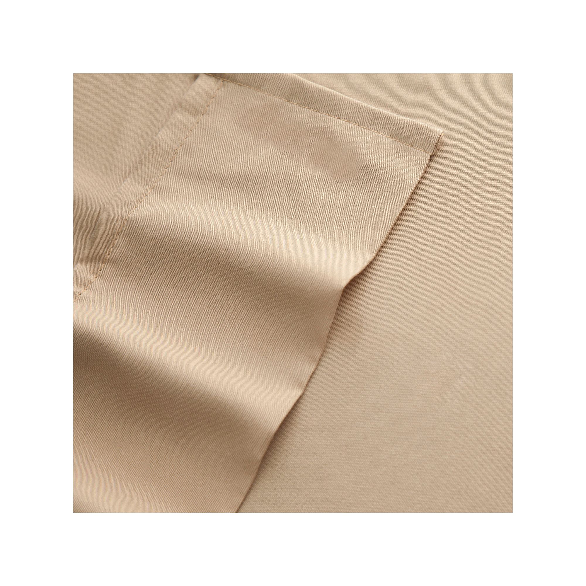Portsmouth Home Solid Microfiber Sheets, Brown