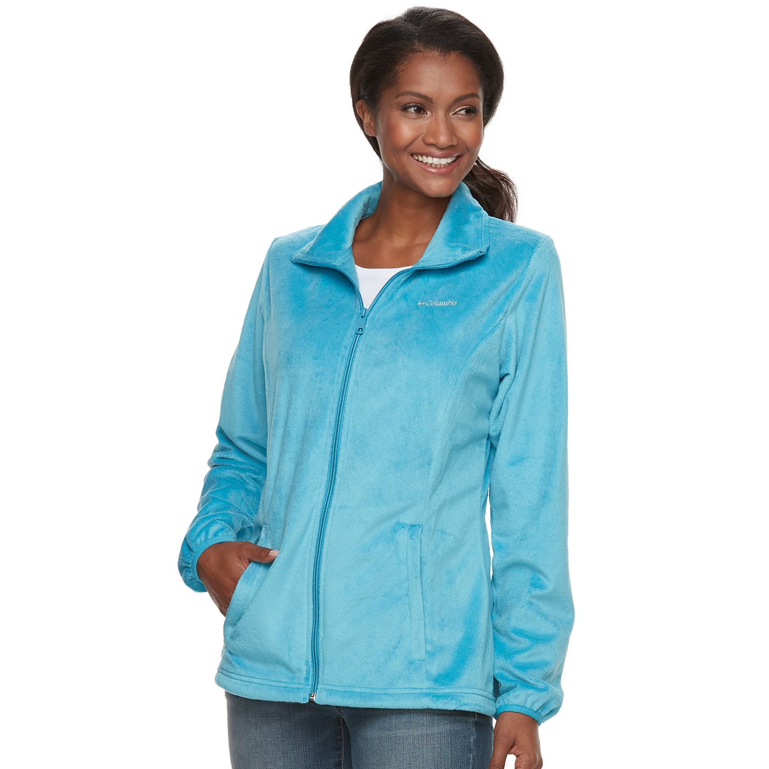 kohls women's columbia fleece jacket