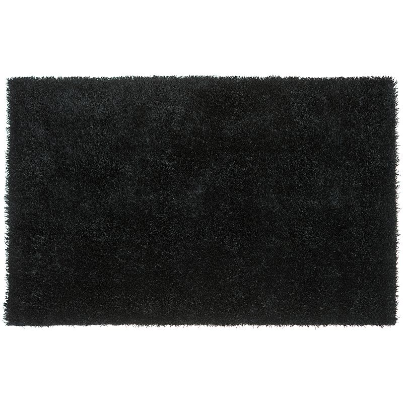 Safavieh Wooly Shag Rug, Black, 4X6 Ft