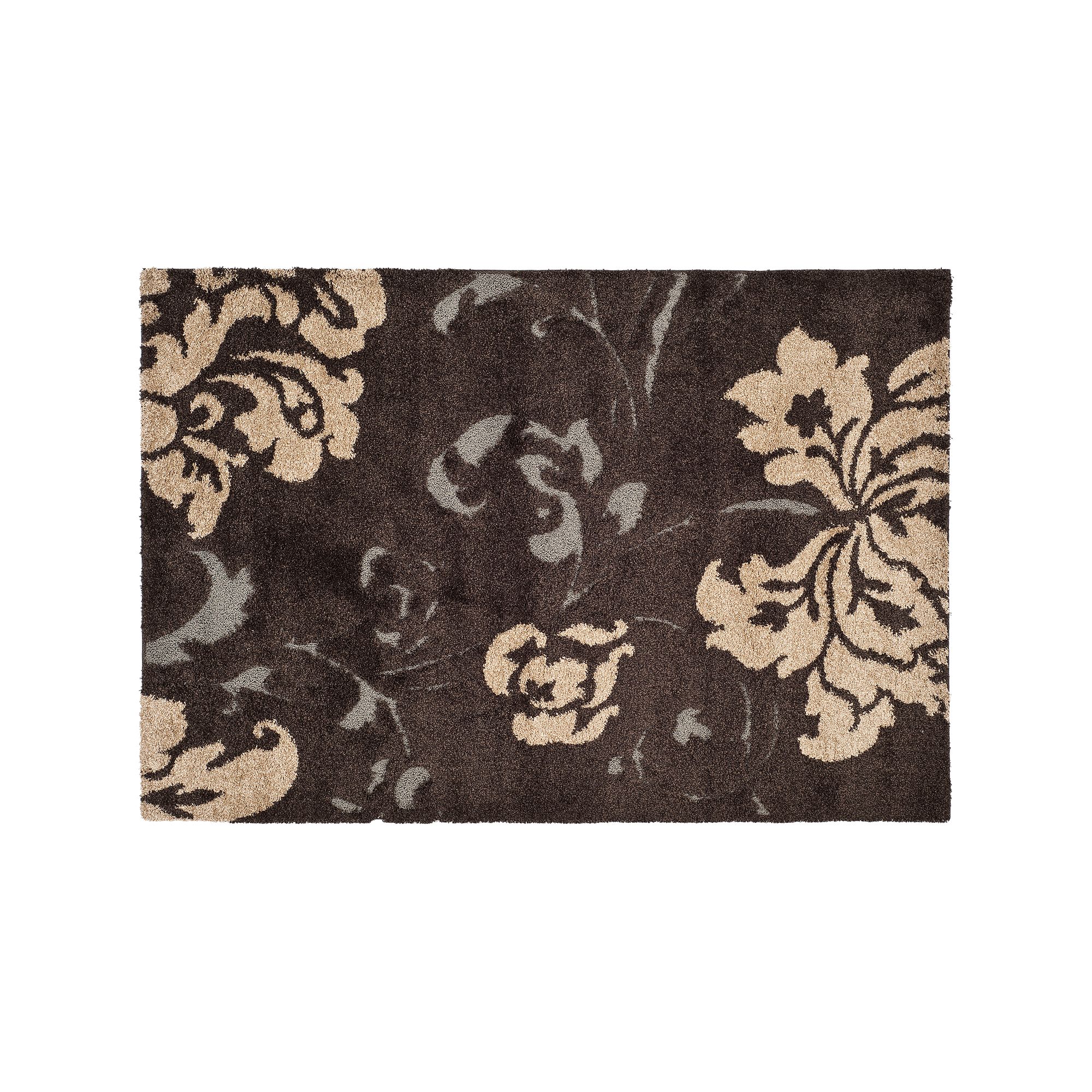 Safavieh Shag Classic Floral Rug, Brown Smoke