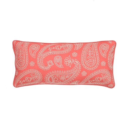 Ashbury Spring Paisley Throw Pillow