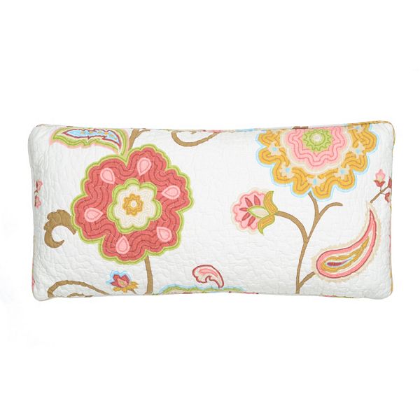 Ashbury Spring Quilted Throw Pillow