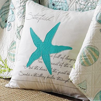 Biscayne Starfish Throw Pillow