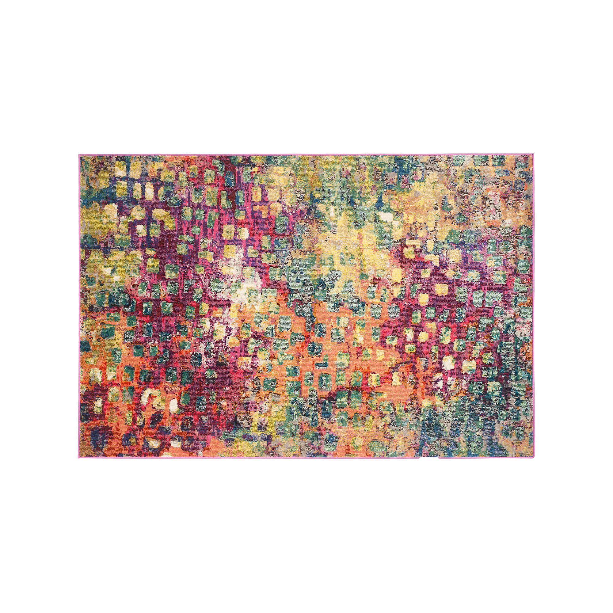 Safavieh Monaco Distressed Abstract Rug, Pink Team