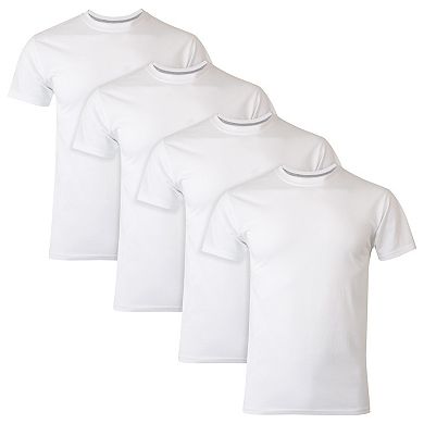 Men's Hanes® 4-Pack Ultimate Slim Fit Moisture-Wicking Crewneck Undershirt